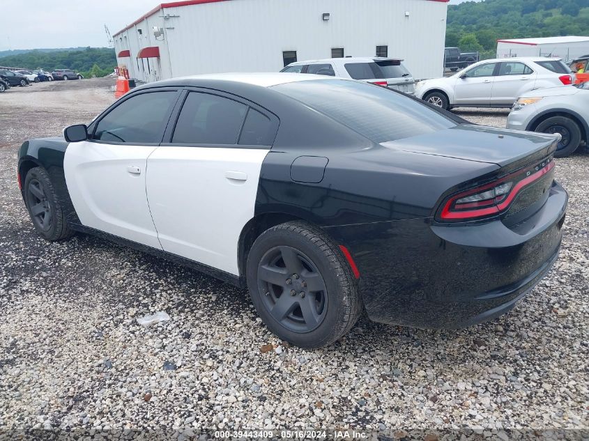 2016 Dodge Charger Police VIN: 2C3CDXAT9GH286301 Lot: 39443409