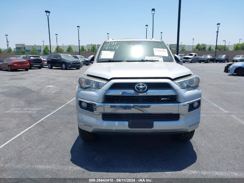 2015 Toyota 4Runner Limited VIN: JTEBU5JR0F5212590 Lot: 39443410