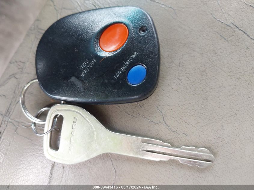 2002 Subaru Outback H6-3.0/H6-3.0 Vdc VIN: 4S3BE896227206091 Lot: 39443416