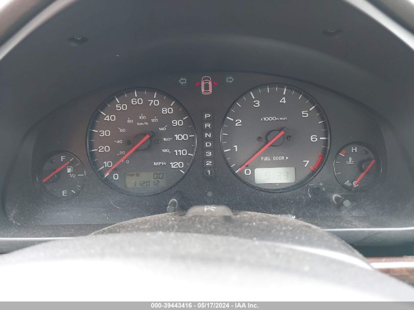 2002 Subaru Outback H6-3.0/H6-3.0 Vdc VIN: 4S3BE896227206091 Lot: 39443416