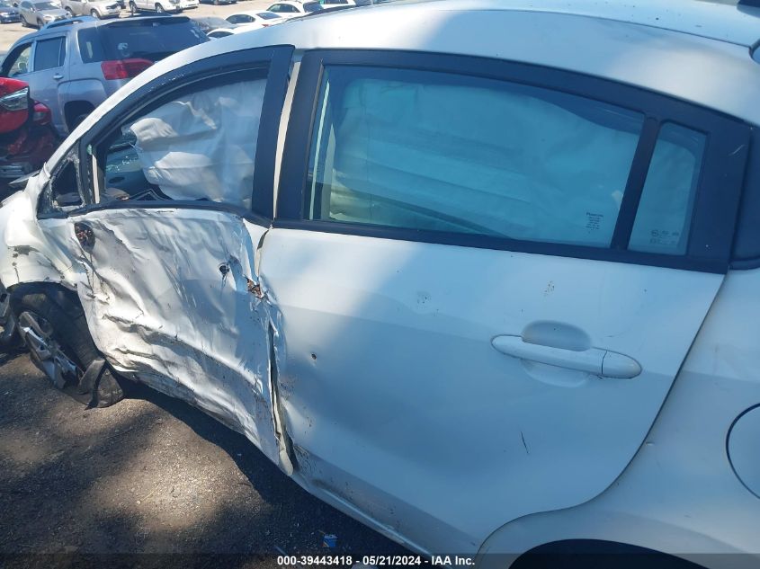 2013 Kia Rio Lx VIN: KNADM4A30D6256175 Lot: 39443418