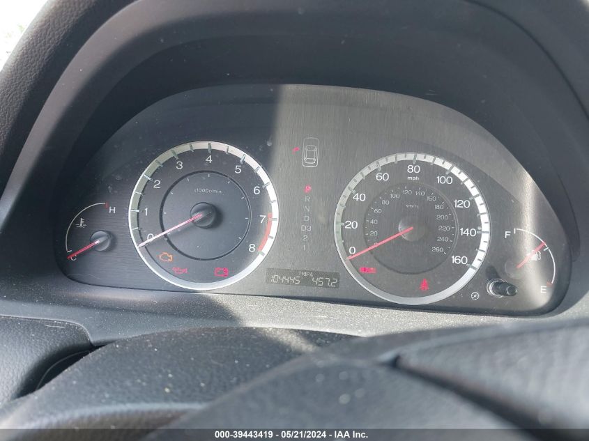 2009 Honda Accord 2.4 Lx-P VIN: 1HGCP26499A200835 Lot: 39443419