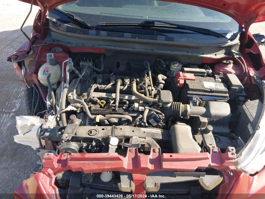 2019 Nissan Kicks Sv VIN: 3N1CP5CU6KL498993 Lot: 39443426