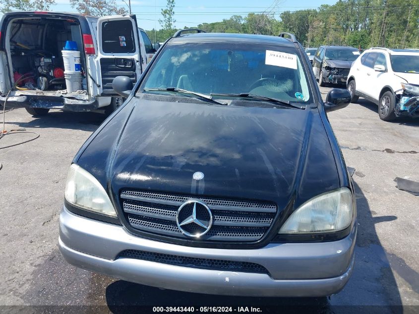 1999 Mercedes-Benz Ml 320 VIN: 4JGAB54E4XA122099 Lot: 39443440