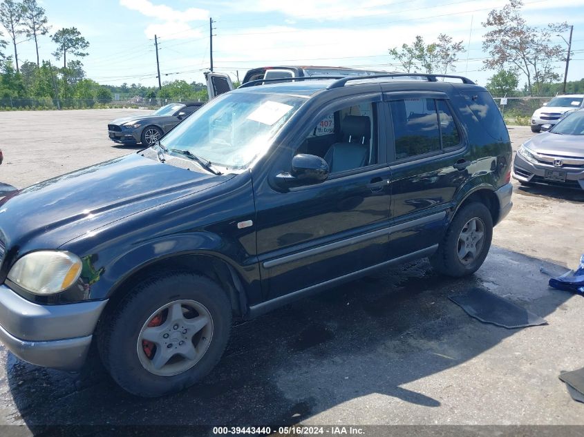 1999 Mercedes-Benz Ml 320 VIN: 4JGAB54E4XA122099 Lot: 39443440