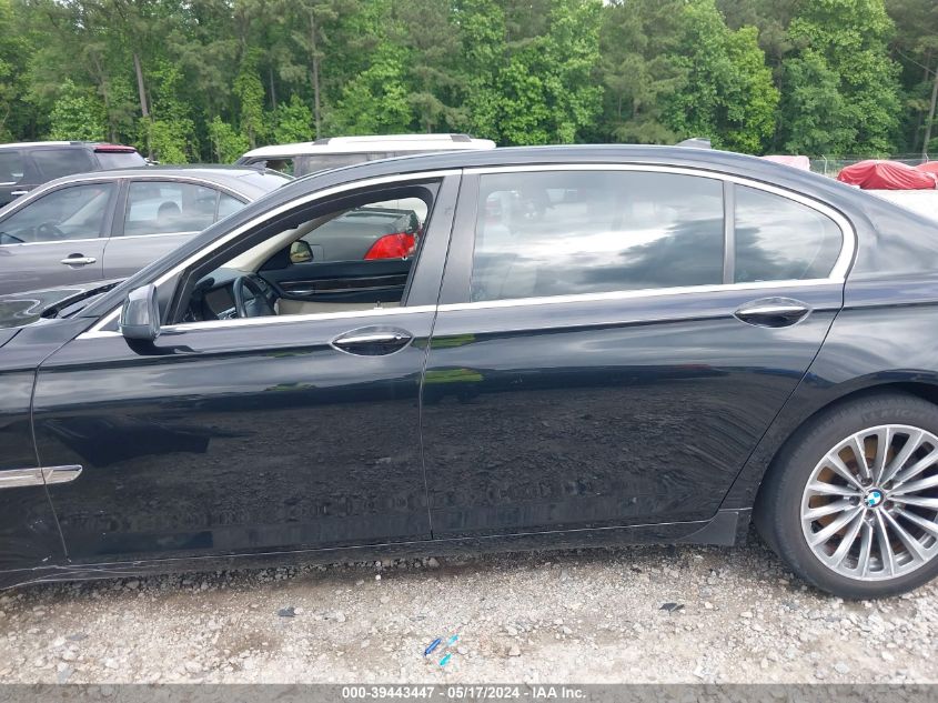 2011 BMW 740Li VIN: WBAKB4C52BC574390 Lot: 39443447