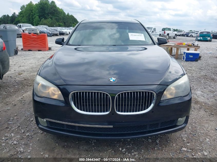 2011 BMW 740Li VIN: WBAKB4C52BC574390 Lot: 39443447