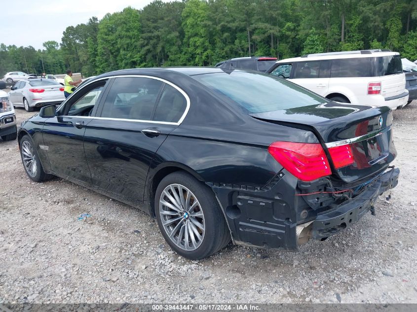 2011 BMW 740Li VIN: WBAKB4C52BC574390 Lot: 39443447