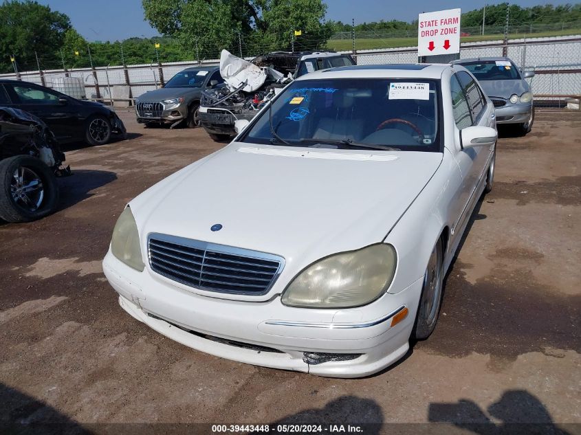 2001 Mercedes-Benz S 500 VIN: WDBNG75J11A158384 Lot: 39443448