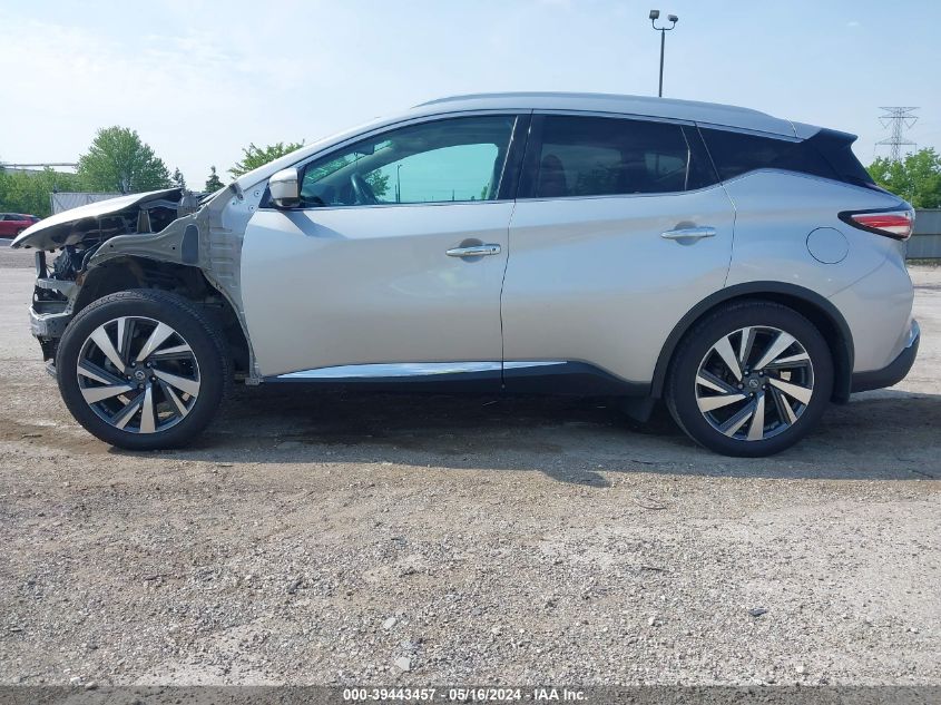 2016 Nissan Murano Platinum VIN: 5N1AZ2MH1GN165389 Lot: 39443457