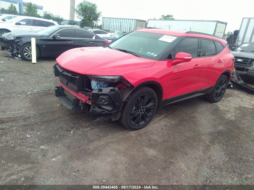 2021 Chevrolet Blazer Rs VIN: 3GNKBKRS9MS503535 Lot: 39443465