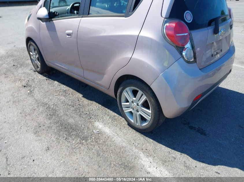 2013 Chevrolet Spark 1Lt VIN: KL8CD6S9XDC584257 Lot: 39443480