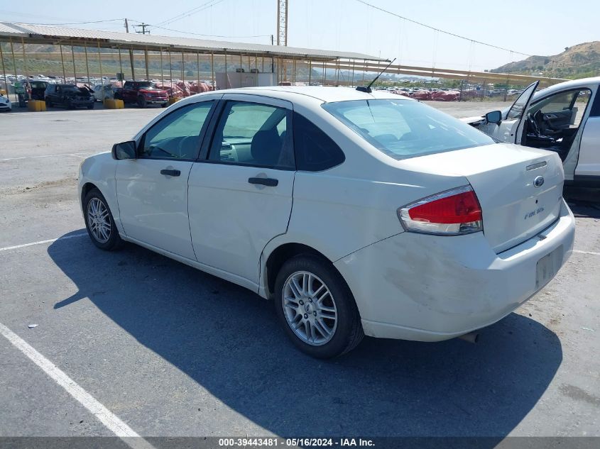 2009 Ford Focus Se VIN: 1FAHP35N49W133929 Lot: 39443481