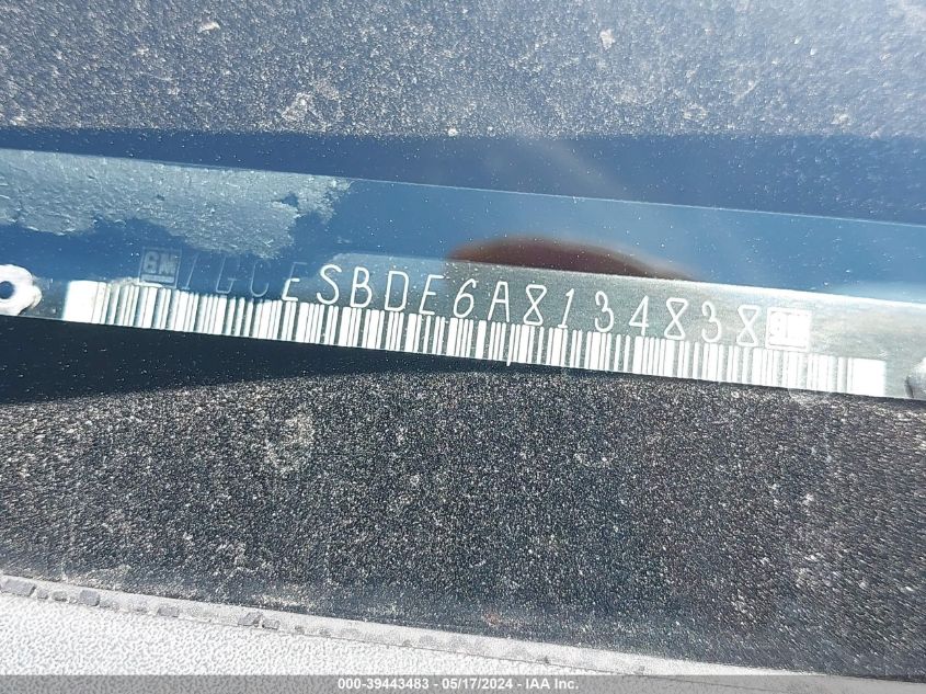 2010 Chevrolet Colorado Work Truck VIN: 1GCESBDE6A8134838 Lot: 39443483