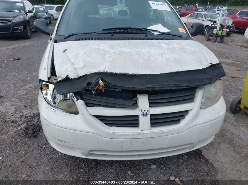 2006 Dodge Grand Caravan Se VIN: 1D4GP24R66B583513 Lot: 39443493