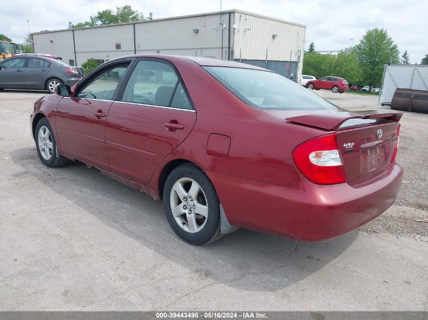 2003 Toyota Camry Se VIN: 4T1BE30K23U231083 Lot: 39443495