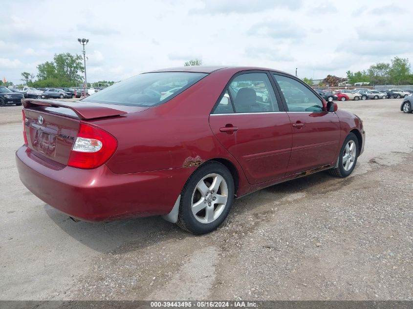 2003 Toyota Camry Se VIN: 4T1BE30K23U231083 Lot: 39443495