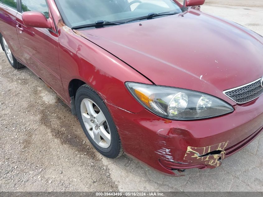 2003 Toyota Camry Se VIN: 4T1BE30K23U231083 Lot: 39443495