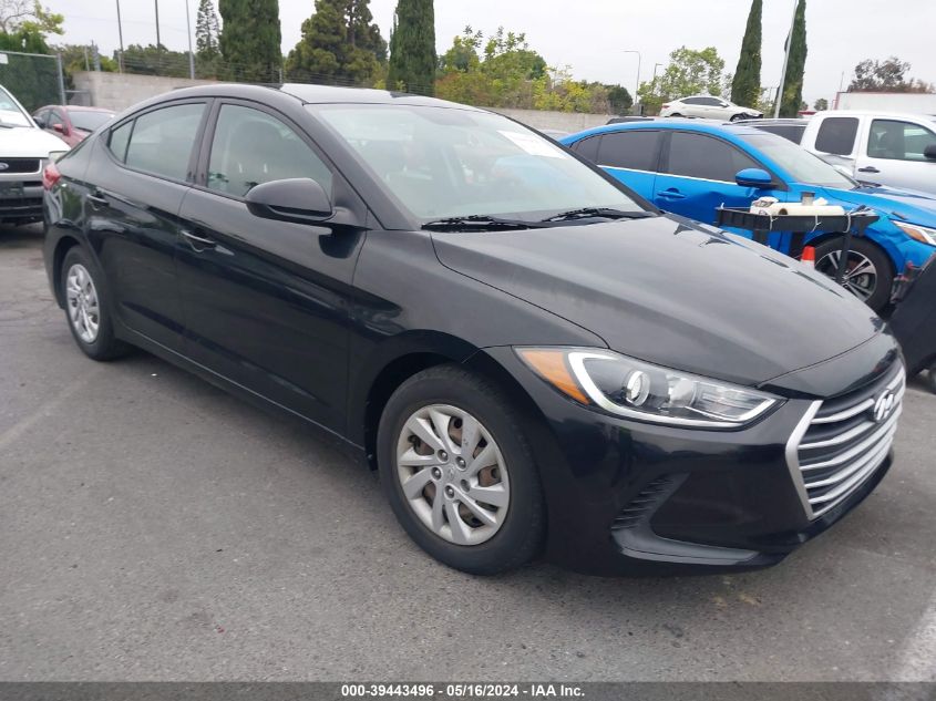 2018 HYUNDAI ELANTRA SE - 5NPD74LF5JH330158