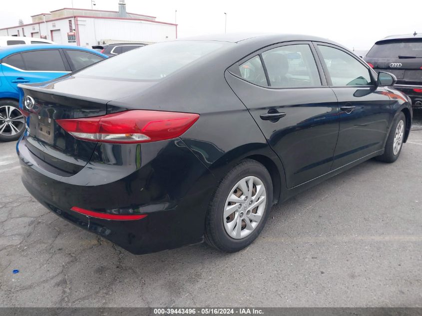 VIN 5NPD74LF5JH330158 2018 HYUNDAI ELANTRA SE