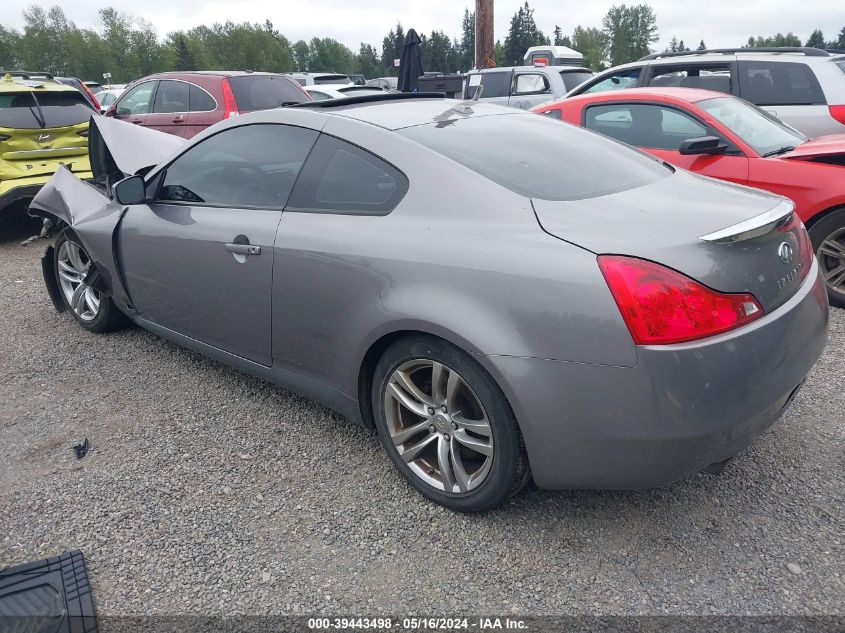 2008 Infiniti G37 Journey/Sport VIN: JNKCV64E58M108625 Lot: 39443498