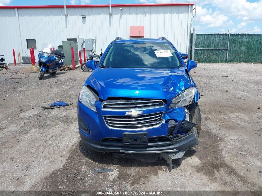 2016 Chevrolet Trax Lt VIN: KL7CJLSB1GB534517 Lot: 39443507