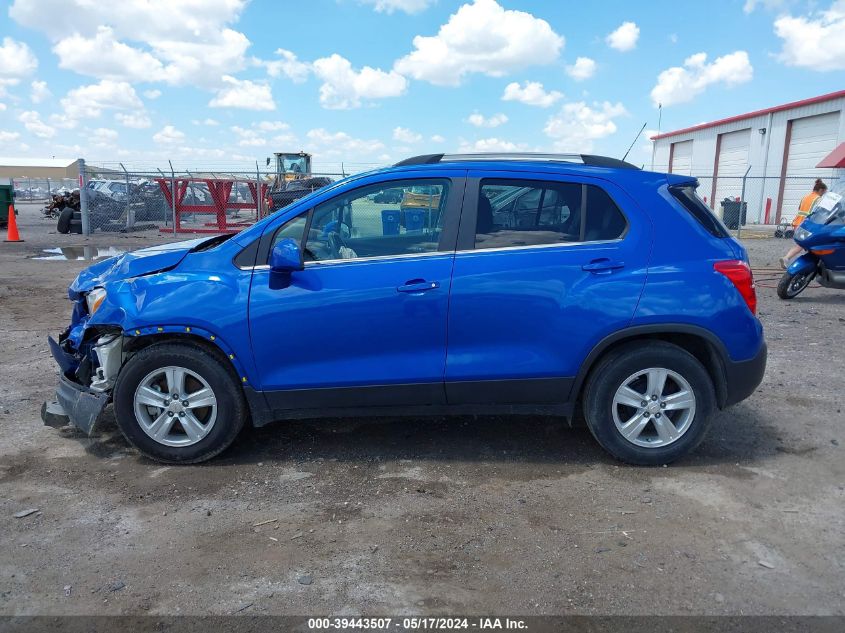 2016 Chevrolet Trax Lt VIN: KL7CJLSB1GB534517 Lot: 39443507