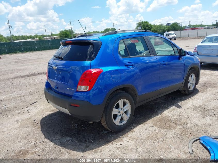 2016 Chevrolet Trax Lt VIN: KL7CJLSB1GB534517 Lot: 39443507