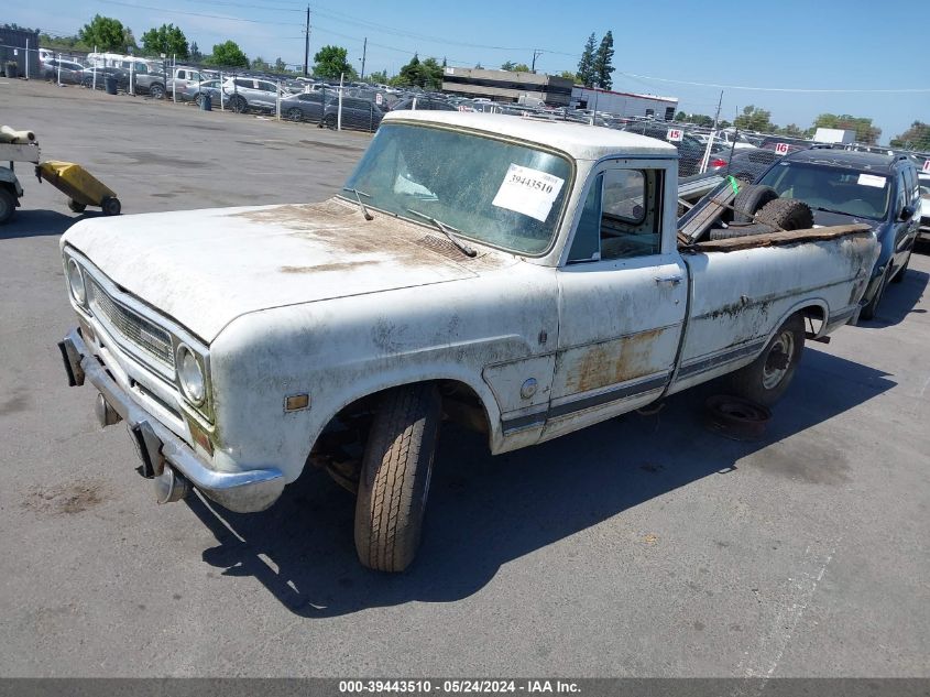 1971 International Scout VIN: 113208H102587 Lot: 39443510