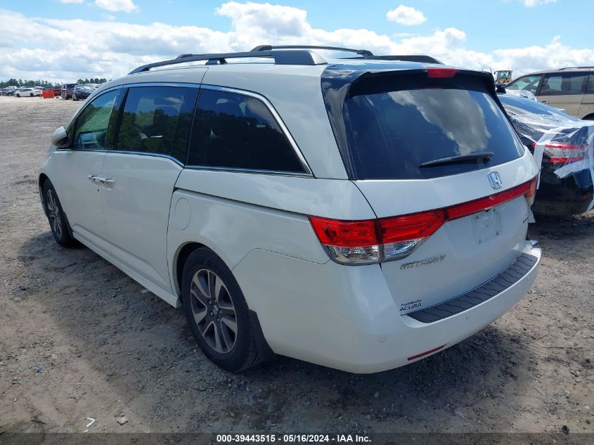 2016 Honda Odyssey Touring/Touring Elite VIN: 5FNRL5H98GB082487 Lot: 39443515