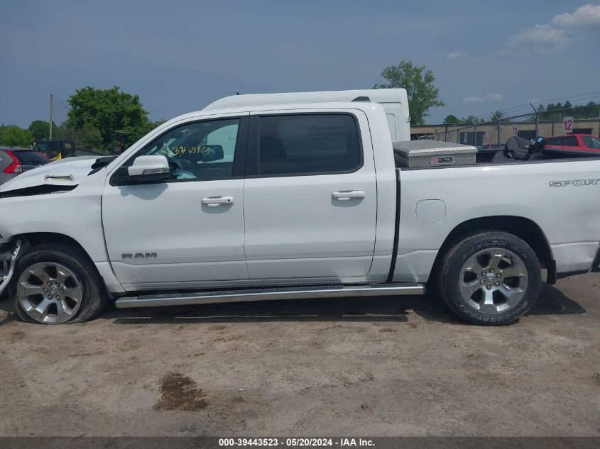 2022 Ram 1500 Big Horn 4X4 5'7 Box VIN: 1C6SRFFT3NN418945 Lot: 39443523