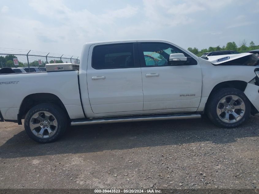 2022 Ram 1500 Big Horn 4X4 5'7 Box VIN: 1C6SRFFT3NN418945 Lot: 39443523