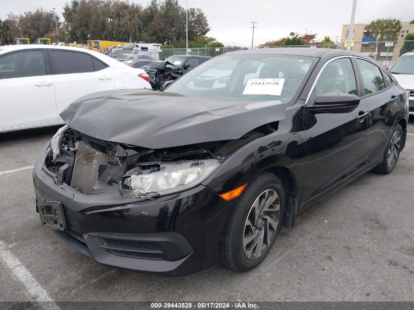 2017 Honda Civic Ex VIN: 2HGFC2F78HH563601 Lot: 39443528