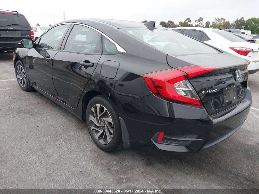 2017 Honda Civic Ex VIN: 2HGFC2F78HH563601 Lot: 39443528