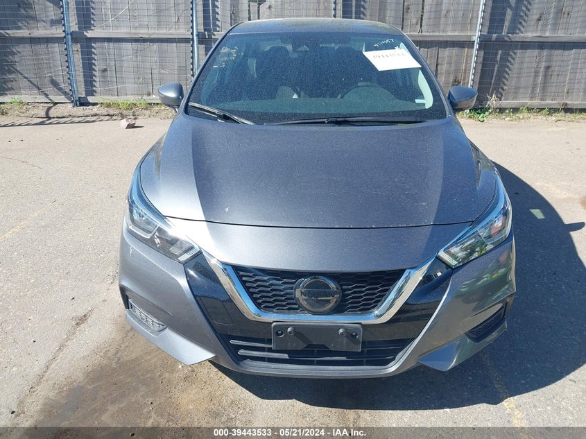 2021 Nissan Versa Sv VIN: 3N1CN8EV2ML885783 Lot: 39443533