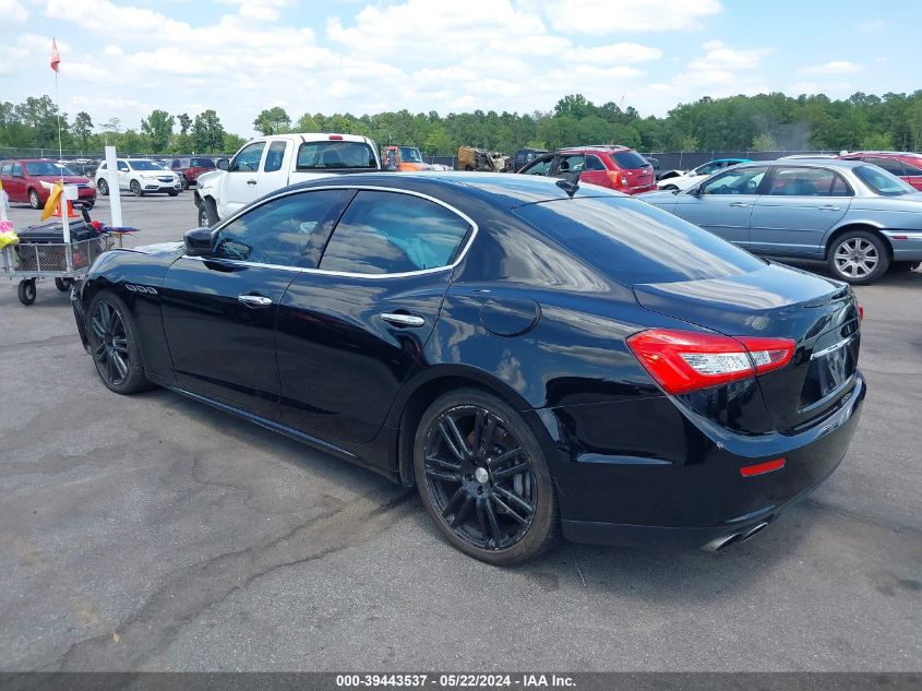 2015 Maserati Ghibli S Q4 VIN: ZAM57RTA0F1129901 Lot: 39443537