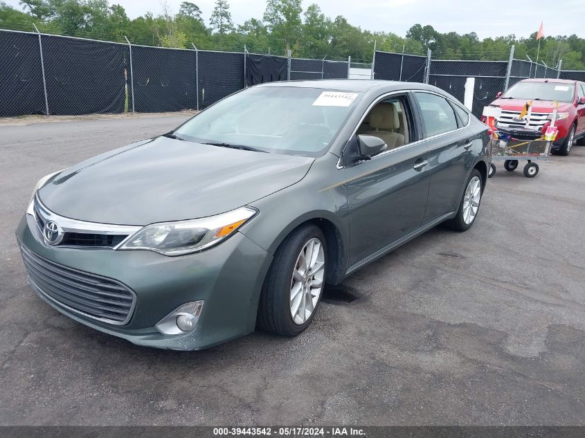 2014 Toyota Avalon Limited VIN: 4T1BK1EBXEU136117 Lot: 39443542