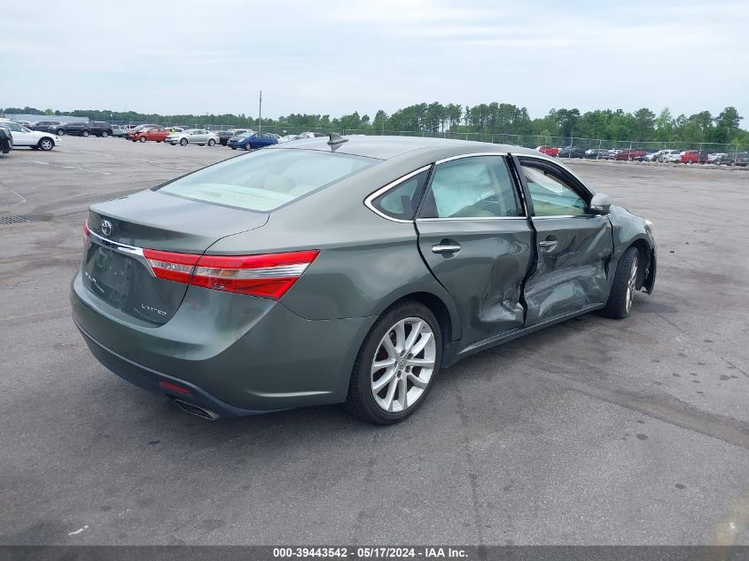 2014 Toyota Avalon Limited VIN: 4T1BK1EBXEU136117 Lot: 39443542