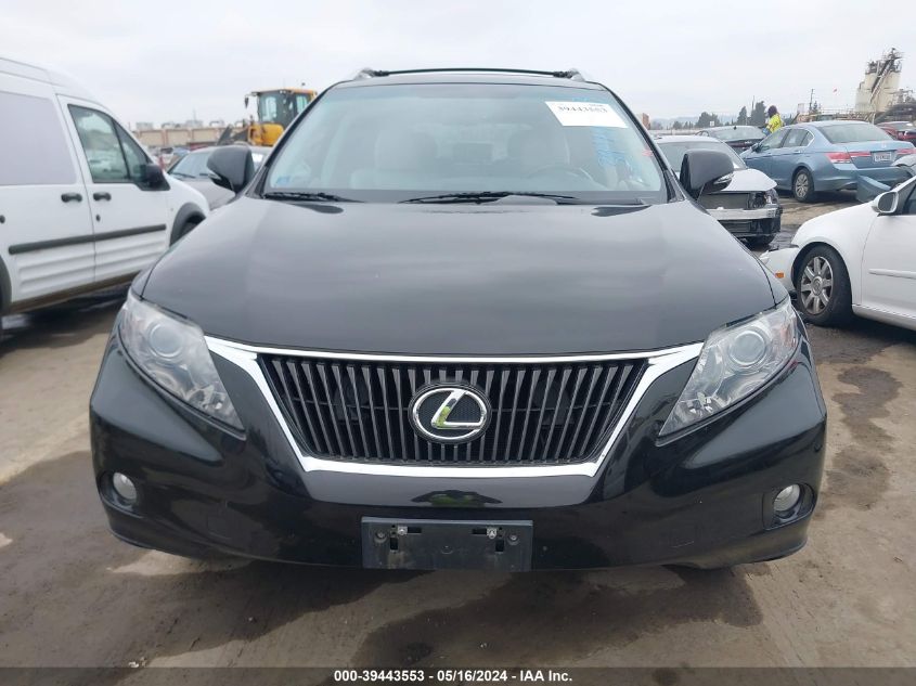 2011 Lexus Rx 350 VIN: 2T2ZK1BA1BC046535 Lot: 39443553