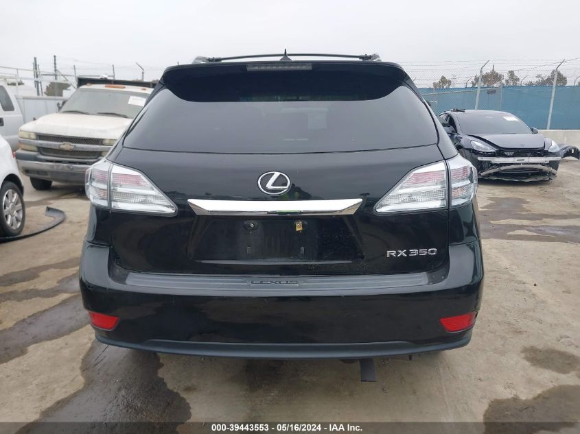 2011 Lexus Rx 350 VIN: 2T2ZK1BA1BC046535 Lot: 39443553