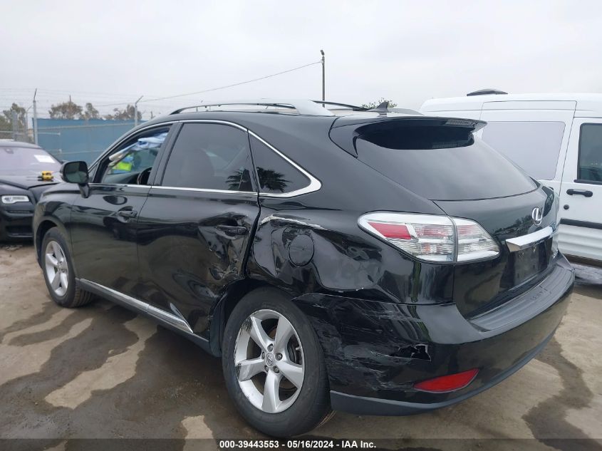 2011 Lexus Rx 350 VIN: 2T2ZK1BA1BC046535 Lot: 39443553