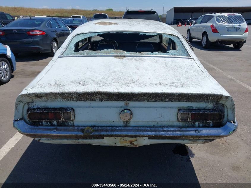 1970 Ford Maverick VIN: 0K91L234862 Lot: 39443568