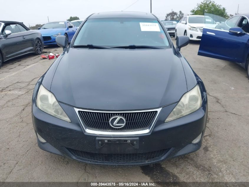 2008 Lexus Is 250 VIN: JTHBK262985078474 Lot: 39443575