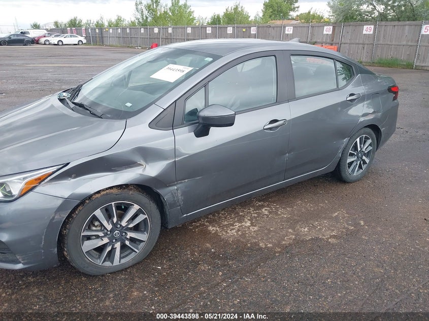 2021 Nissan Versa Sv VIN: 3N1CN8EV7ML846090 Lot: 39443598