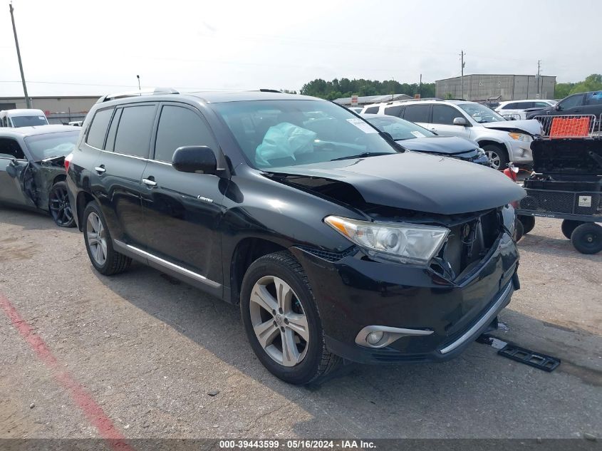 2013 Toyota Highlander Limited V6 VIN: 5TDYK3EH9DS134778 Lot: 39443599