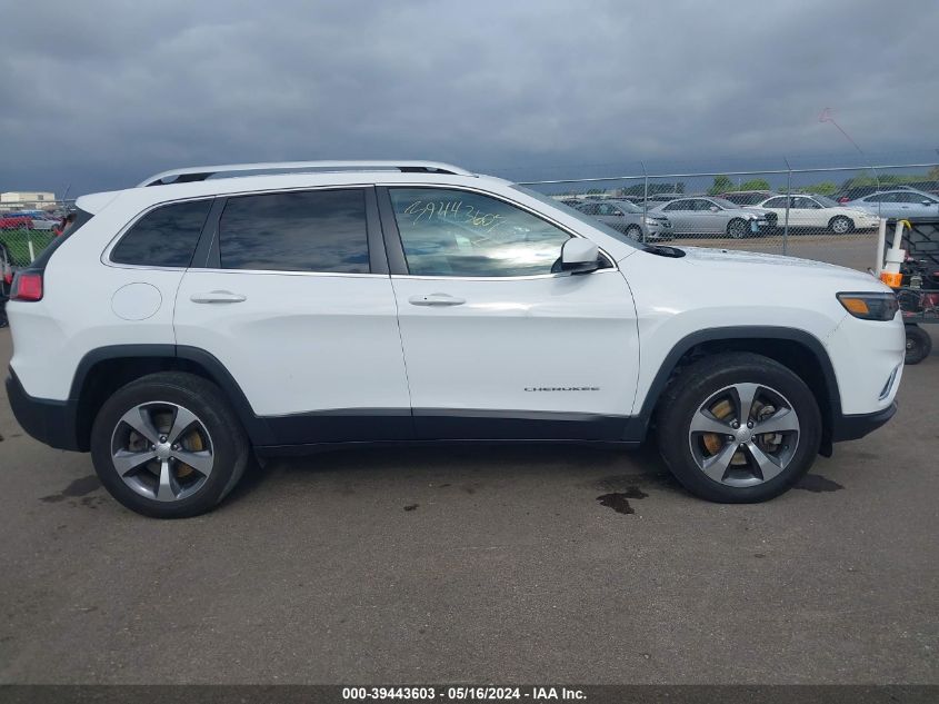 2019 Jeep Cherokee Limited 4X4 VIN: 1C4PJMDX5KD456632 Lot: 39443603