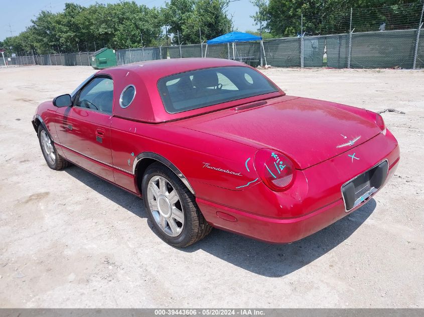 2004 Ford Thunderbird VIN: 1FAHP60A94Y108690 Lot: 39443606