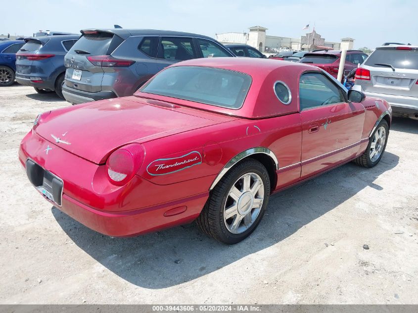 2004 Ford Thunderbird VIN: 1FAHP60A94Y108690 Lot: 39443606