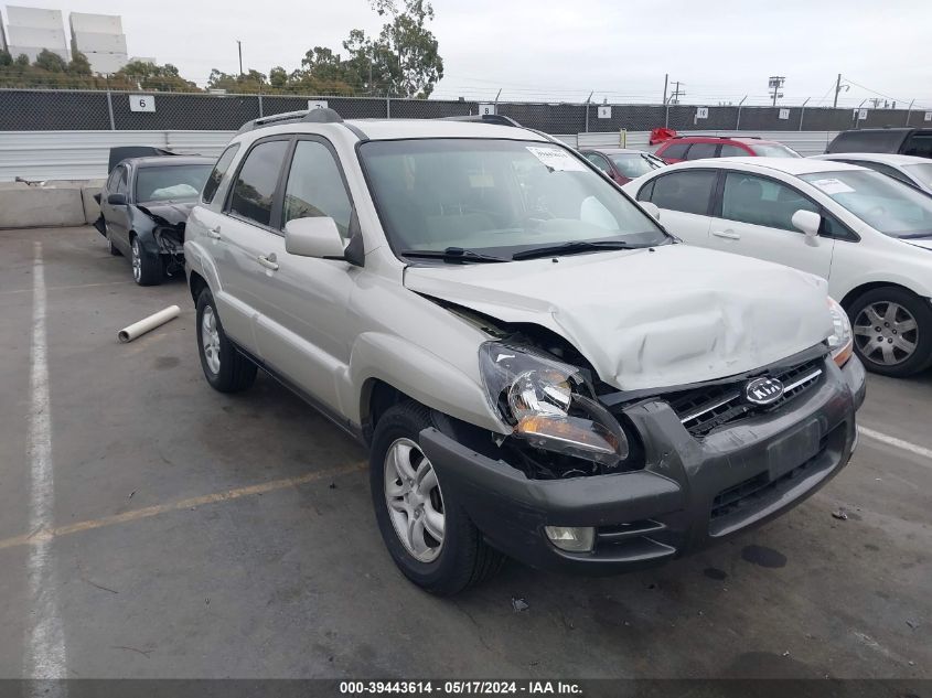 2006 Kia Sportage Ex V6/Lx V6 VIN: KNDJF723667293213 Lot: 39443614