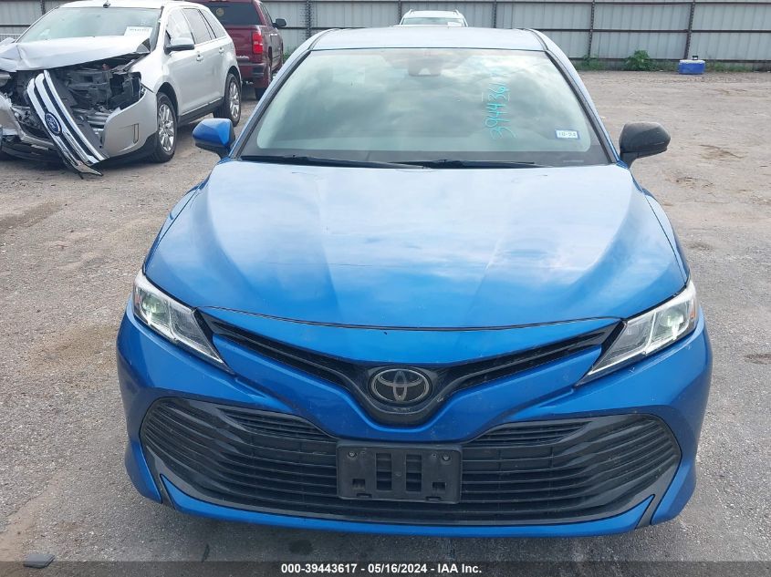 2020 Toyota Camry Le VIN: 4T1C11AKXLU394227 Lot: 39443617